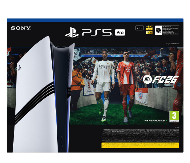 Konsola SONY PlayStation 5 PRO + Gra EA SPORTS FC 26 - 1367212 - zdjęcie 5